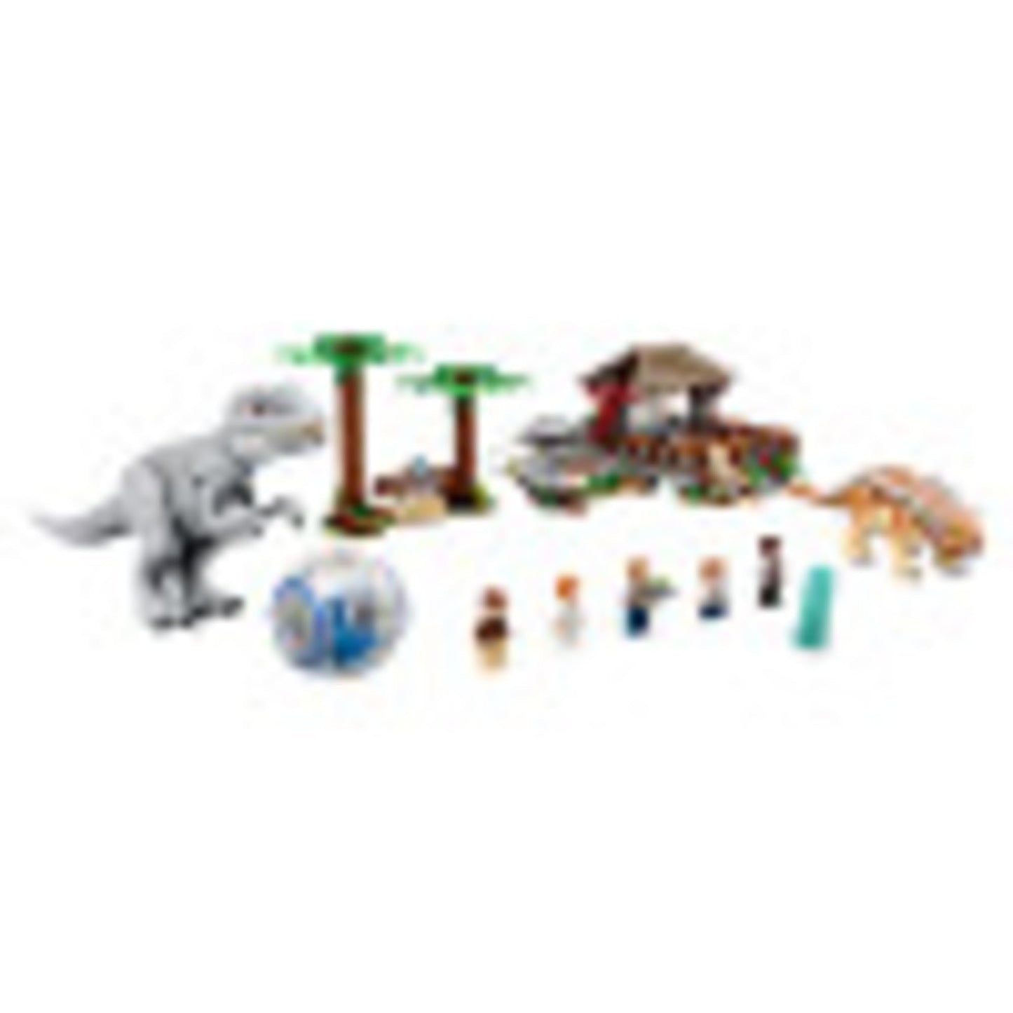 LEGO Jurassic World Indominus Rex vs Ankylosaurus 75941 – Dinosaur Battle Building Toy (537 Pieces)