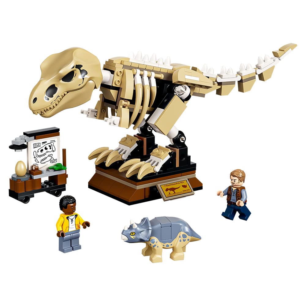 LEGO Jurassic World T. rex Dinosaur Fossil Exhibition 76940 Building Kit | 198 Pieces | New 2021