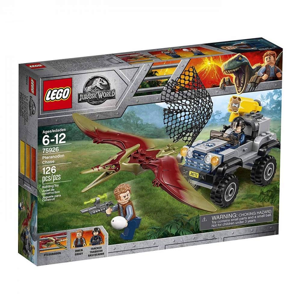 LEGO Jurassic World Pteranodon Chase 75926 – 126-Piece Building Kit
