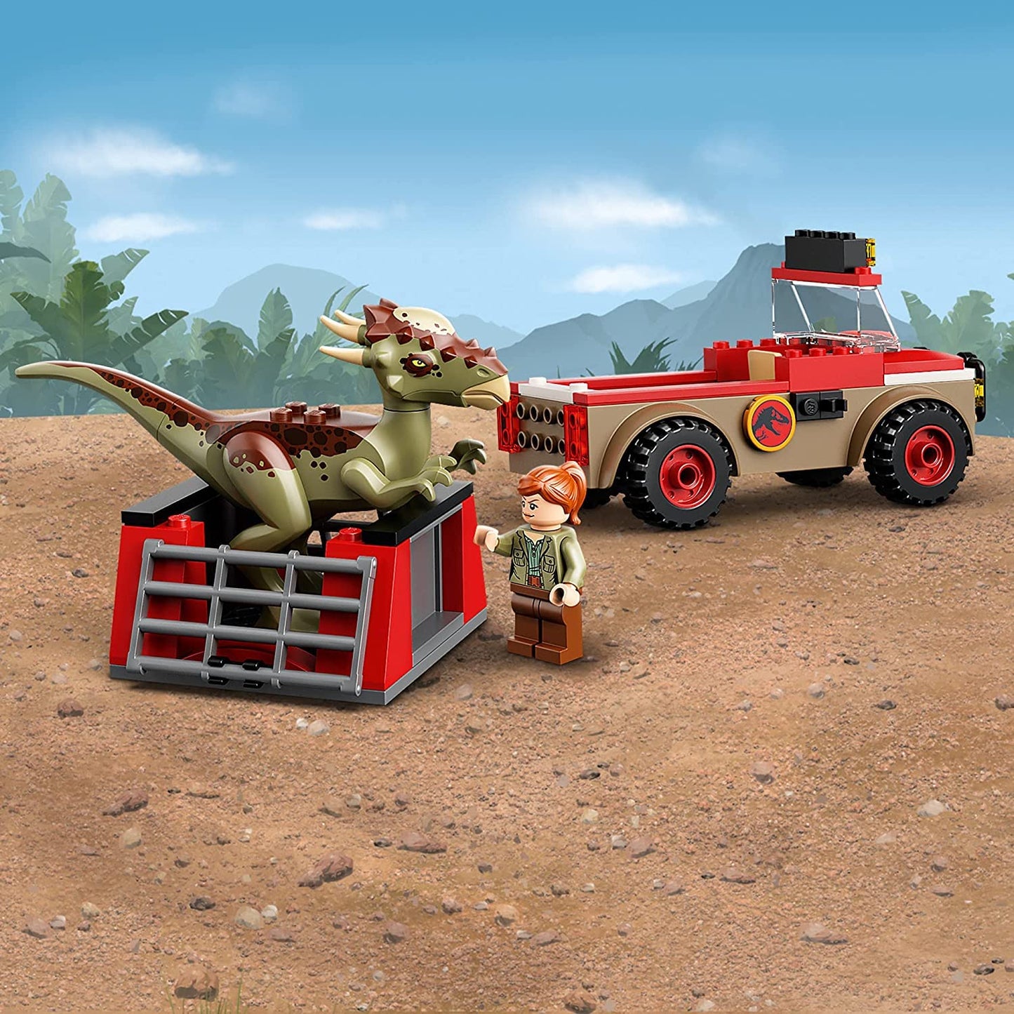 LEGO Jurassic World Stygimoloch Dinosaur Escape 76939 – 129-Piece Building Kit for Kids 4+