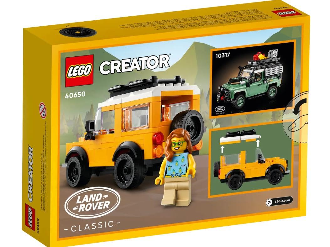 LEGO 40650 Land Rover Classic Defender – 75th Anniversary Replica Set