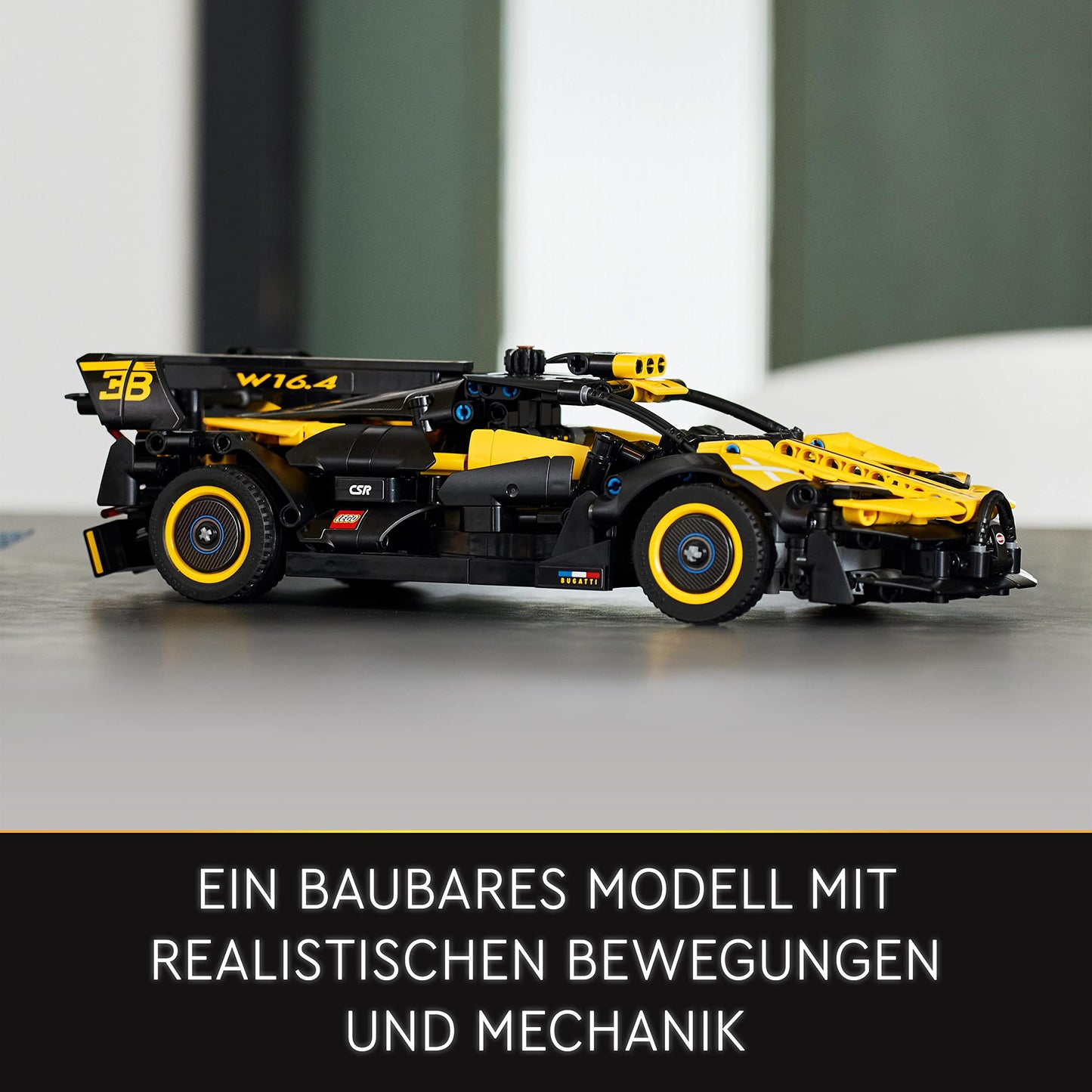 LEGO Technic Le Bolide Bugatti 42151 – 905-Piece Racing Model for 9+