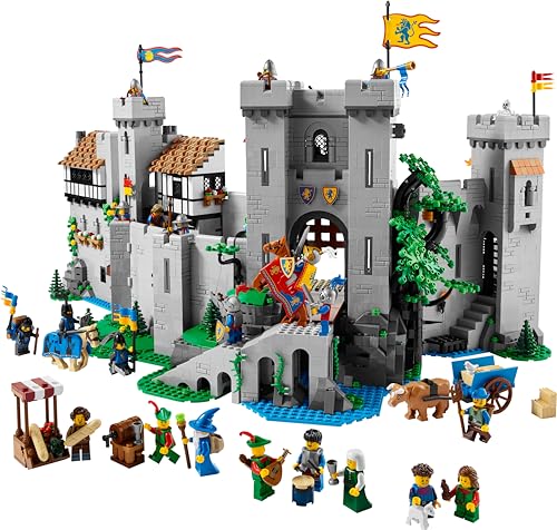 LEGO Lion Knights' Castle 10305 - 90 Years of LEGO History for Adult Builders
