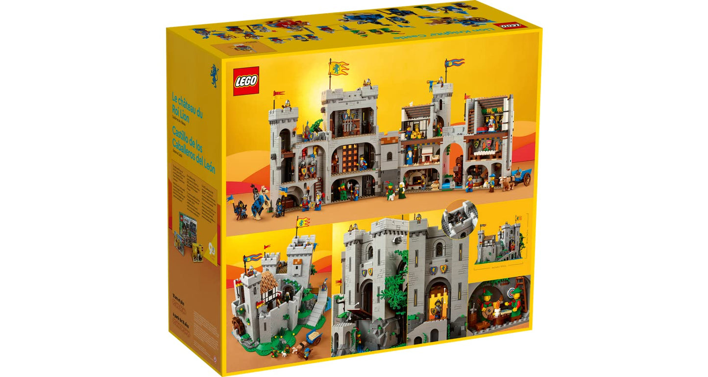 LEGO Lion Knights' Castle 10305 - 90 Years of LEGO History for Adult Builders