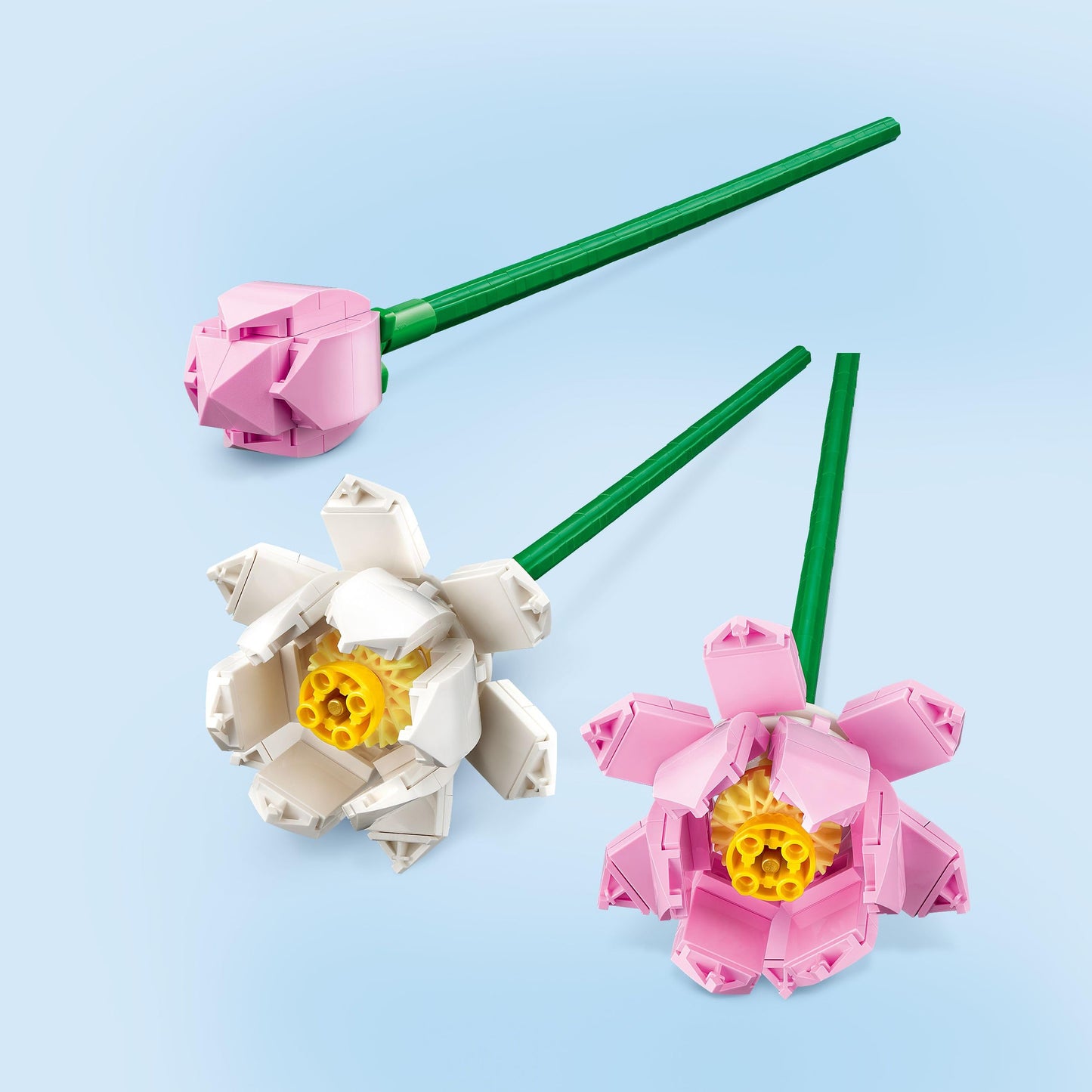LEGO Lotus Flower 40647 – Buildable Pink & White Bouquet for Decor & Gifting (Ages 8+)
