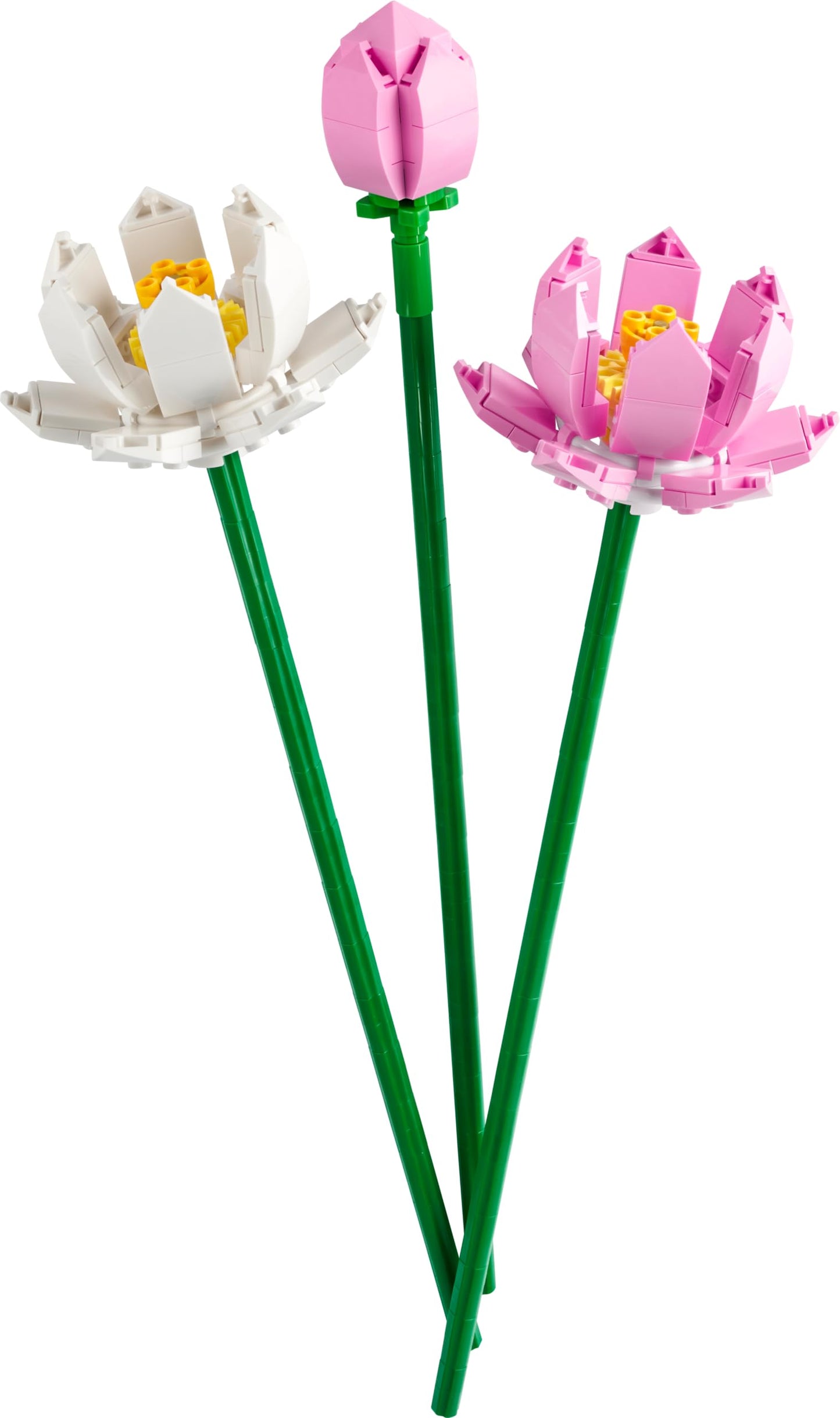 LEGO Lotus Flower 40647 – Buildable Pink & White Bouquet for Decor & Gifting (Ages 8+)