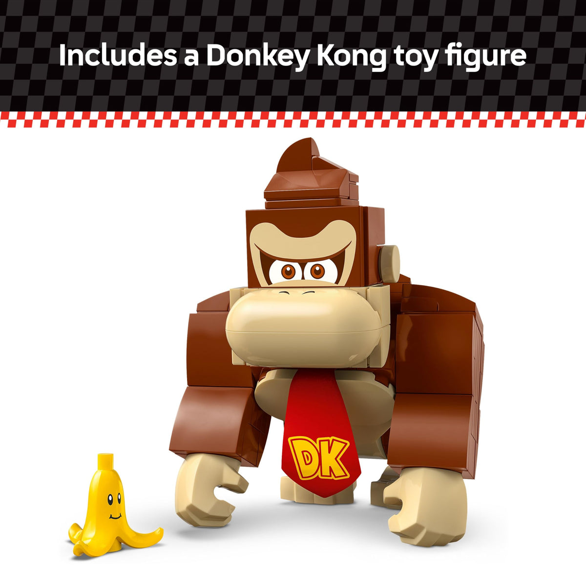 LEGO Super Mario Kart Donkey Kong & DK Jumbo 72033 | Collectible Toy Building Set