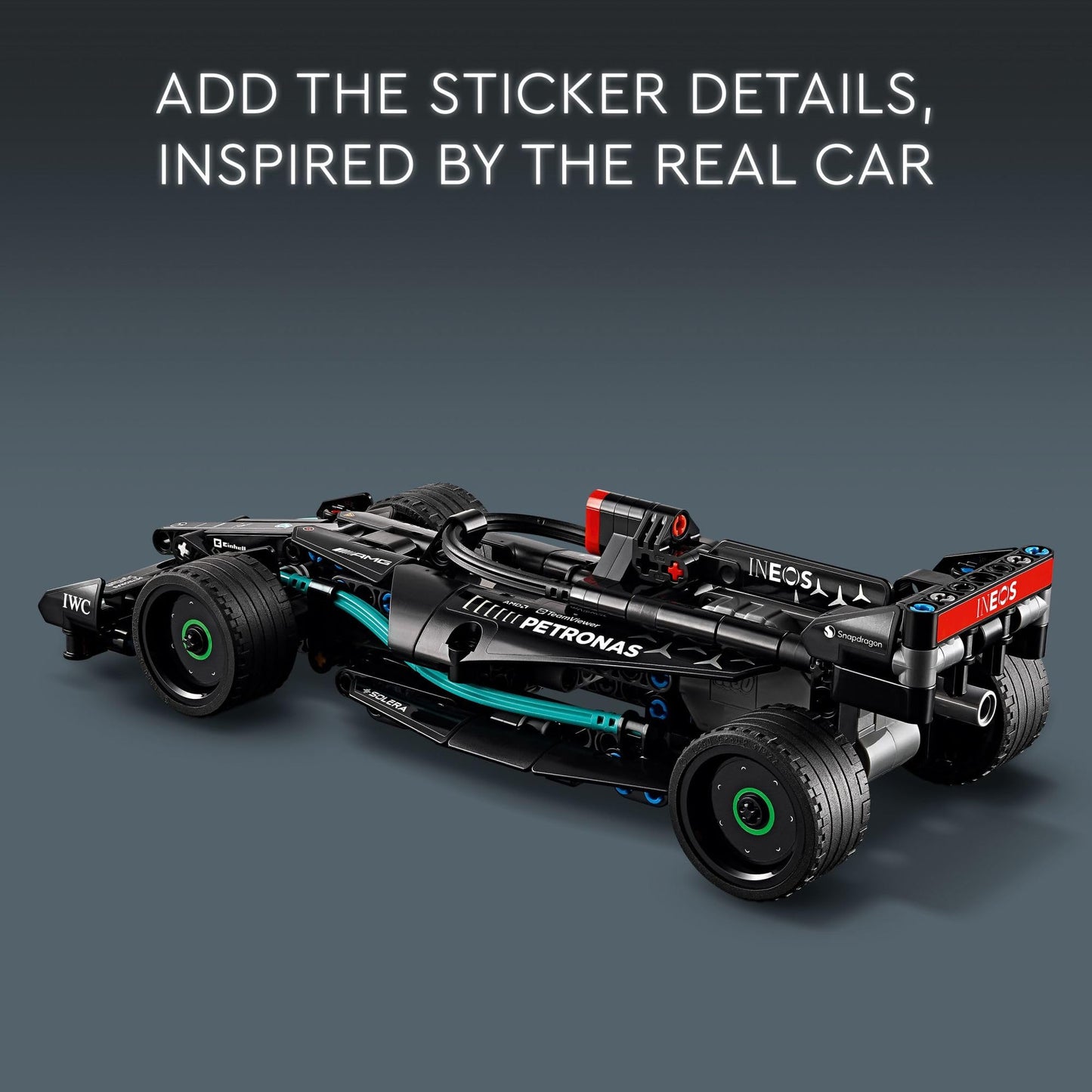 LEGO Technic Mercedes-AMG F1 W14 E Performance Pull-Back Car Toy 42165 – Build & Race (Ages 7+)