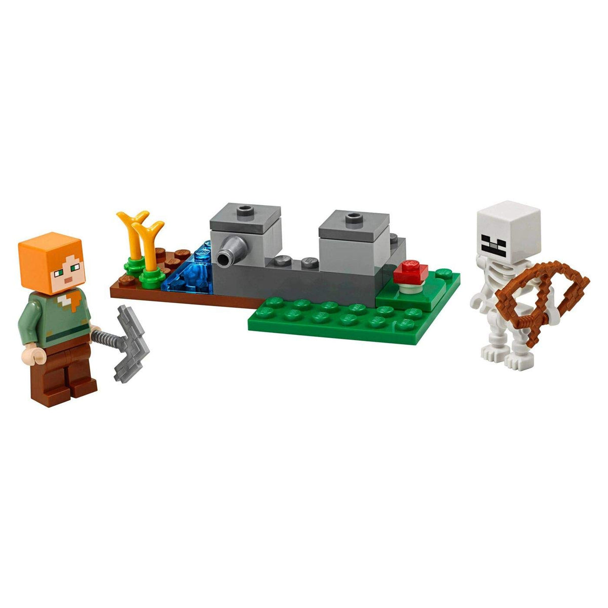 LEGO Minecraft 30394 The Skeleton Defense (31 Pcs) – Build, Play, Create