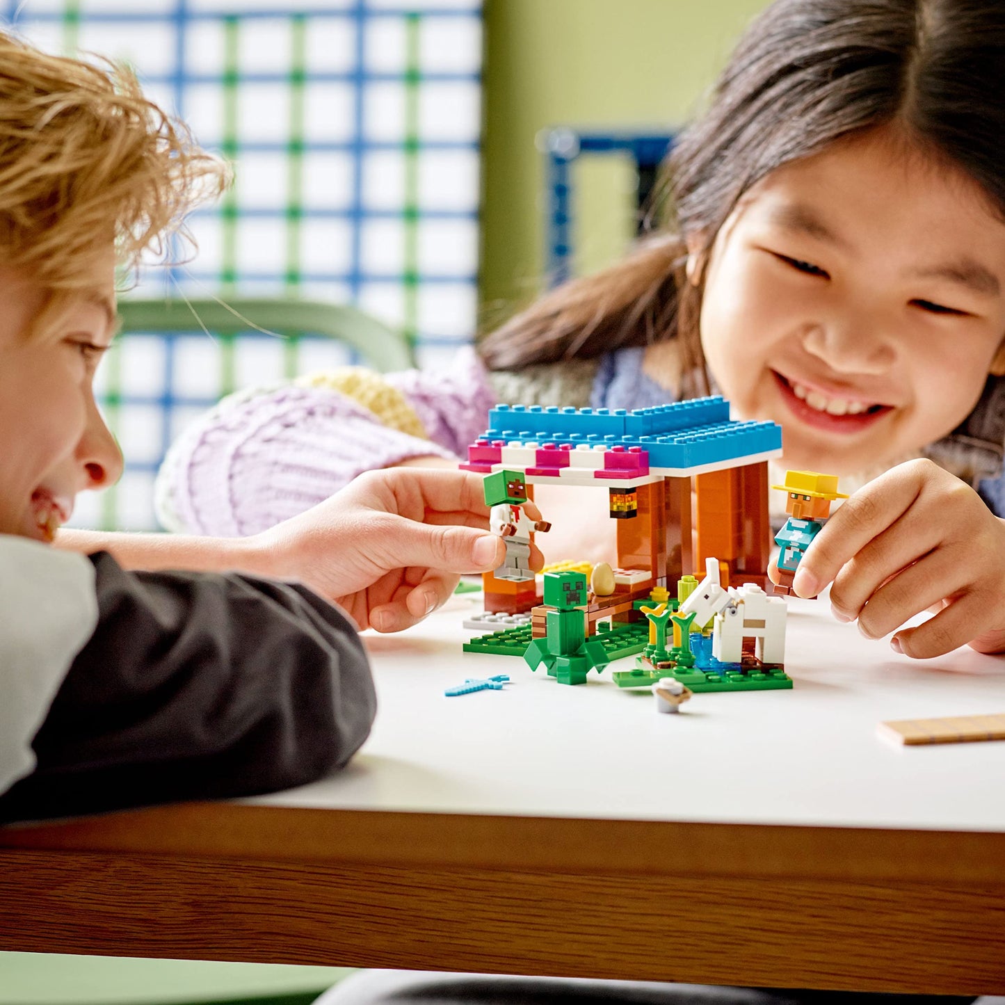 LEGO Minecraft The Bakery Building Kit 21184 – Village Playset for Kids 8+