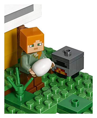 LEGO Minecraft The Chicken Coop 21140 Building Kit – 198 Pieces (Ages 7-14)