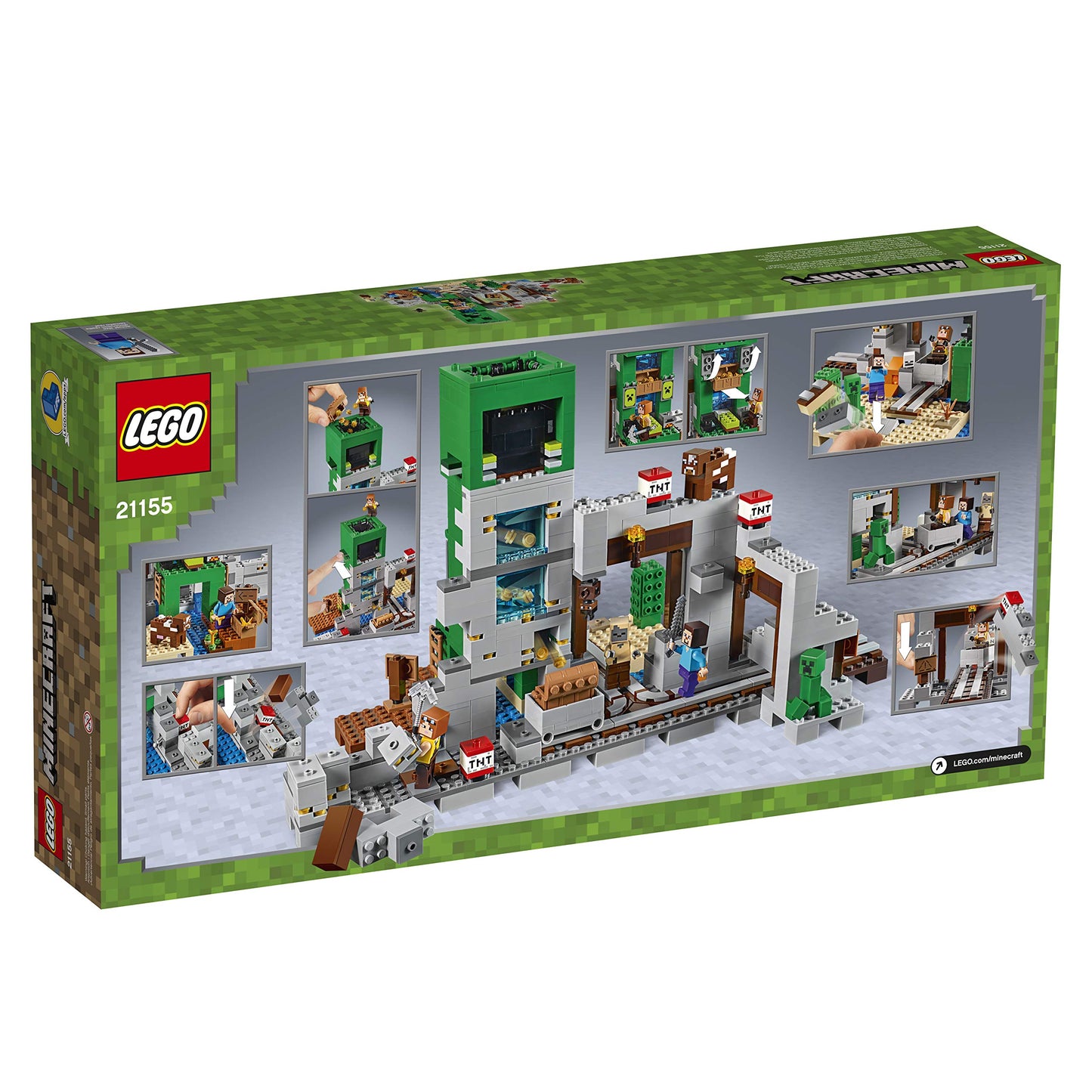 LEGO Minecraft The Creeper Mine 21155 Building Kit – 834 Pieces