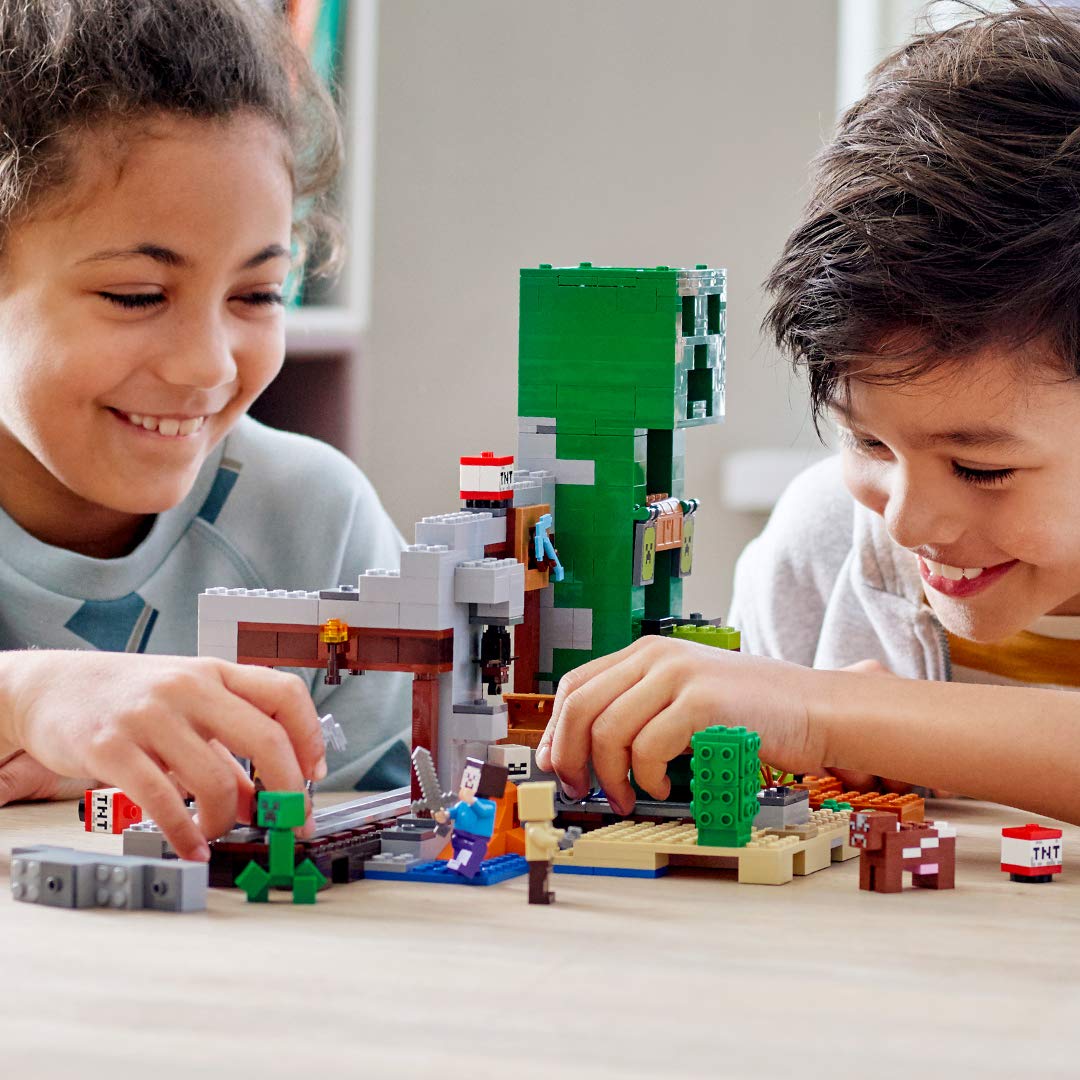 LEGO Minecraft The Creeper Mine 21155 Building Kit – 834 Pieces