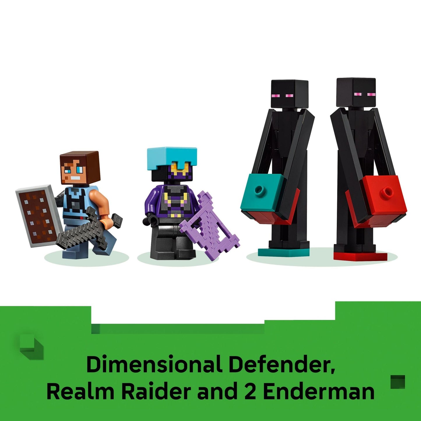 LEGO Minecraft The Enderman Tower (21279) – 867-Piece Modular Tower for PvP Battles