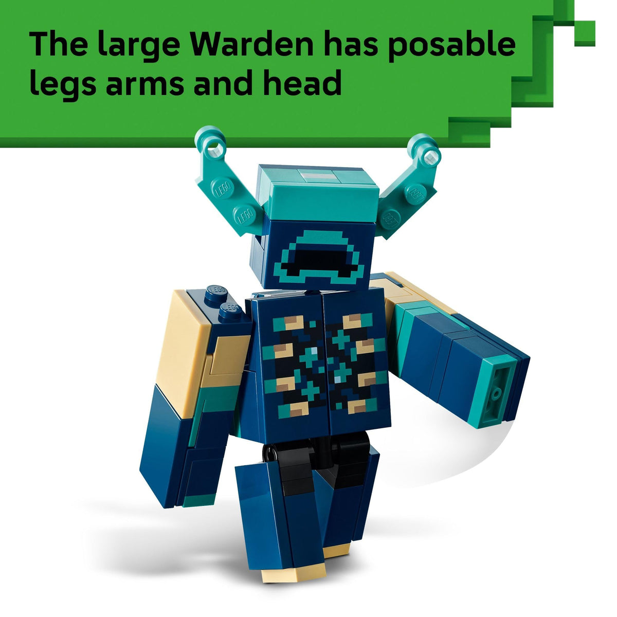 LEGO Minecraft The Warden Encounter 21274 - 238-Piece Cave Adventure for Ages 7+