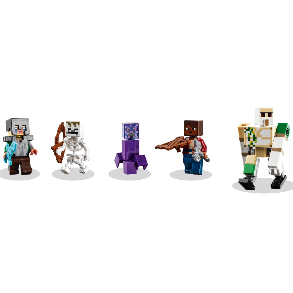 LEGO Minecraft The Jungle Abomination 21176 Building Kit Playset – 489 Pieces | Minecraft Dungeons Toy for Kids