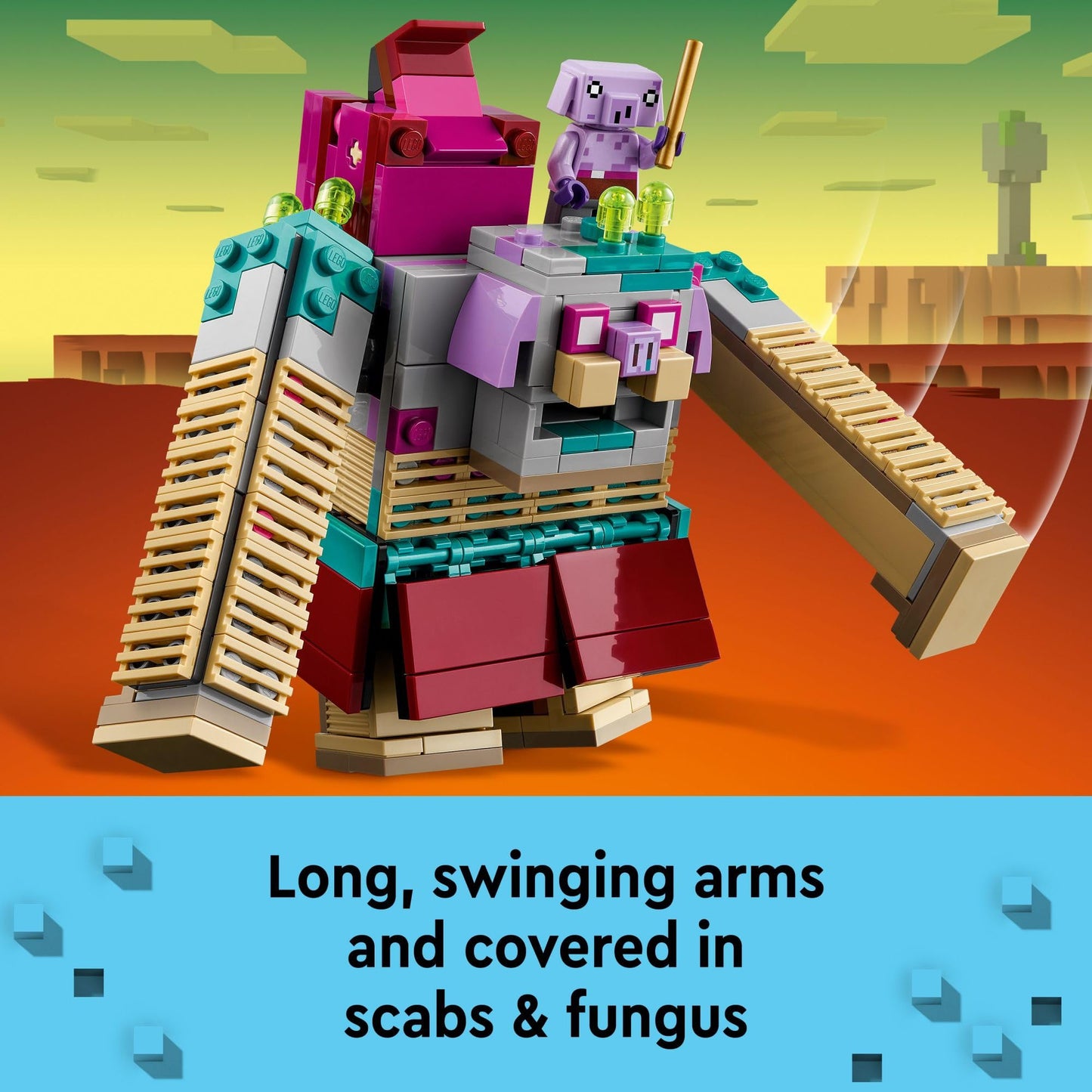 LEGO Minecraft Legends The Devourer Showdown 21257 – Build, Battle & Play