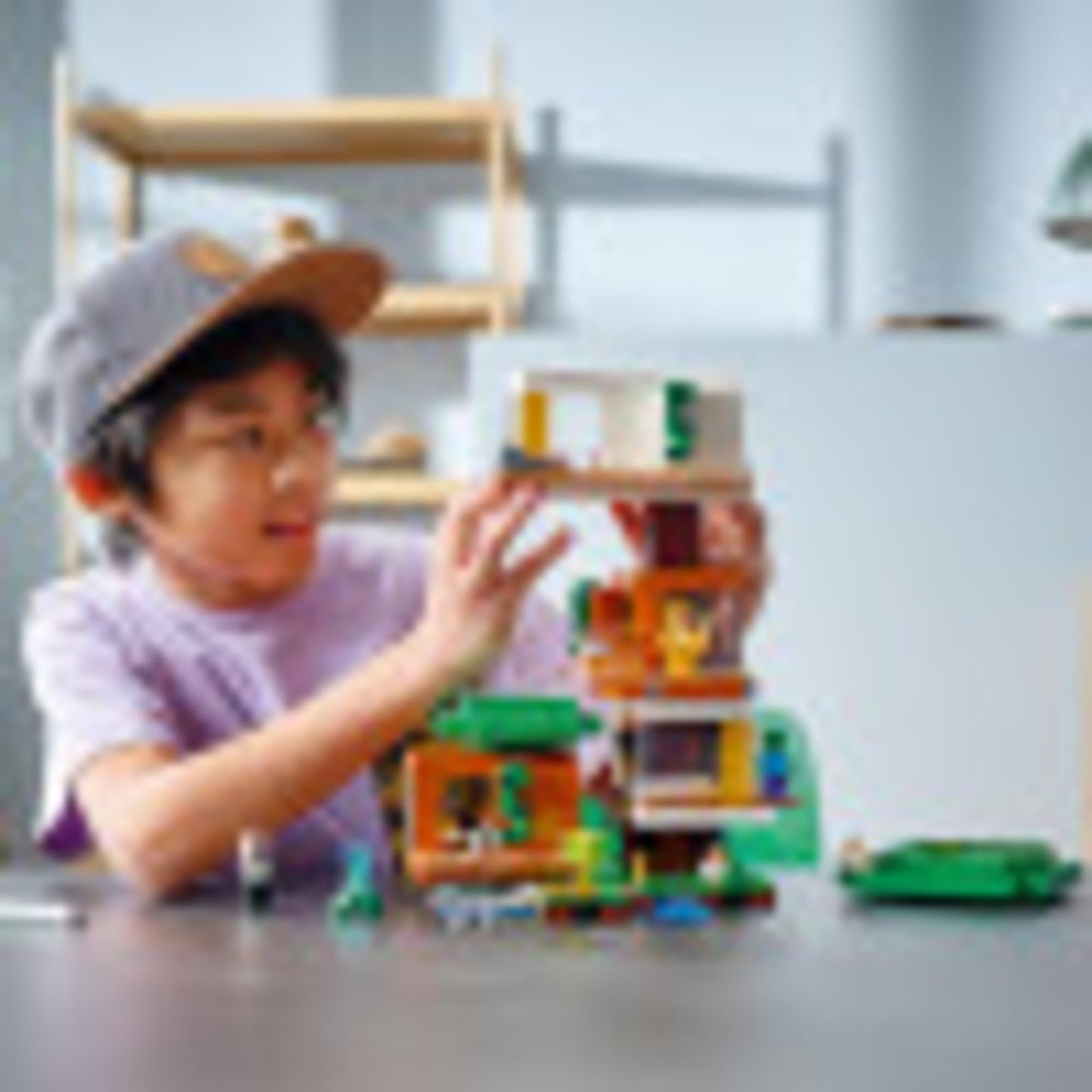 LEGO Minecraft The Modern Treehouse (21174) – Giant 909-Piece Building Kit for Minecraft Fans