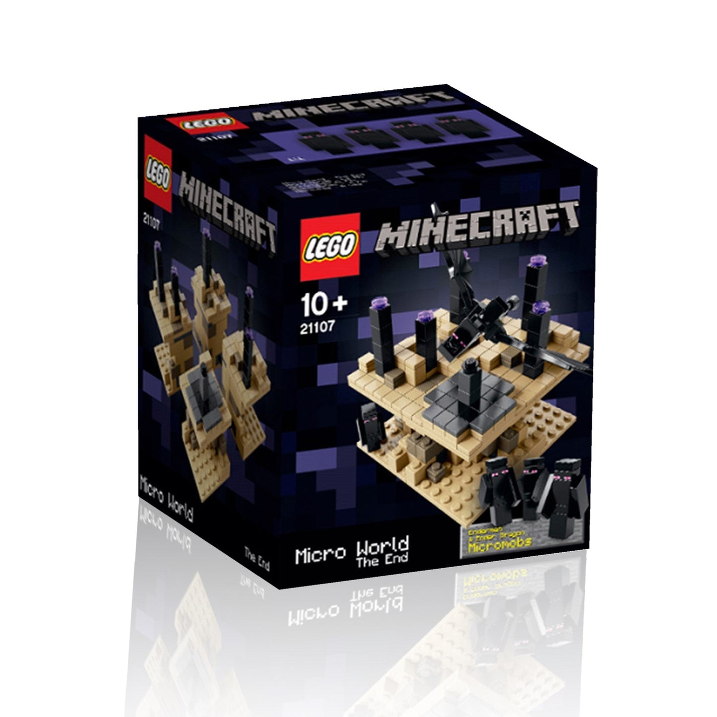 LEGO Minecraft Micro World The End 21107 | End Portal Biome with Ender Dragon