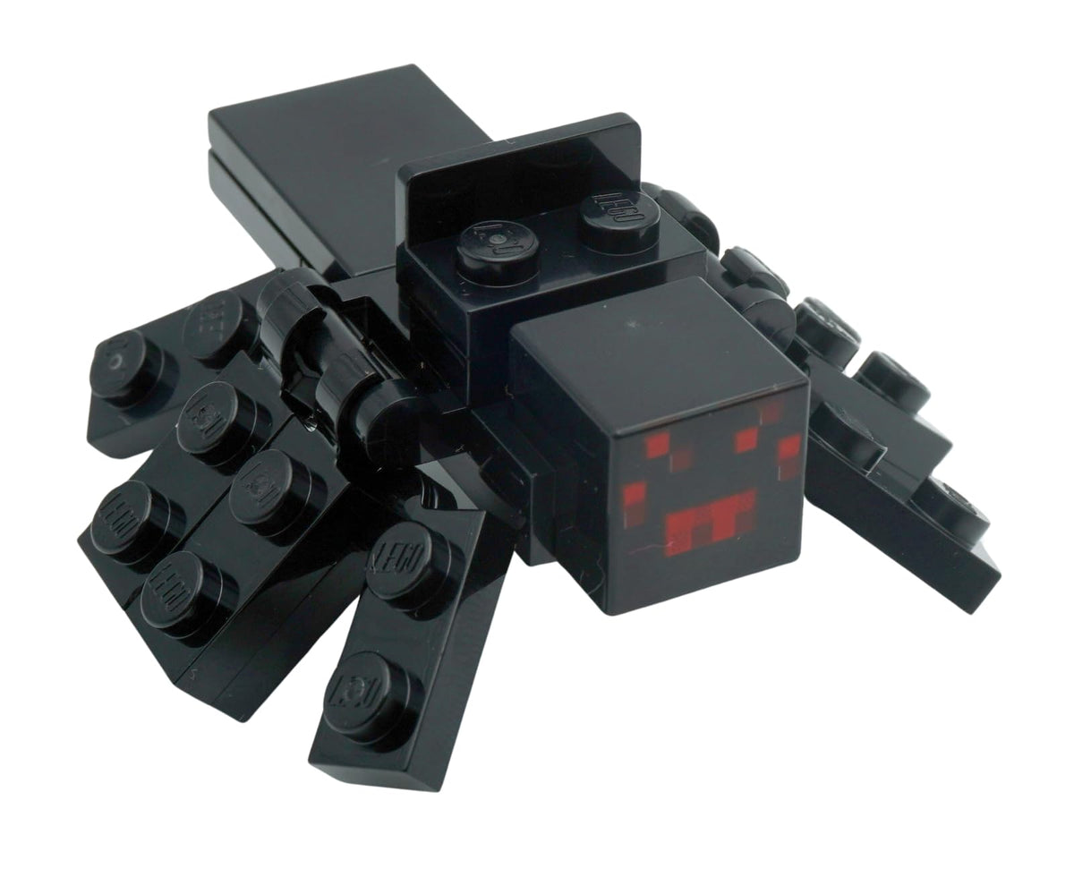 LEGO Minecraft Spider Minifigure & Skeleton – 2-Inch Tall Figures (Ages 6+)