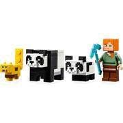 LEGO Minecraft Panda Nursery 21158 – 204-Piece Set with Baby Pandas for Creative Play