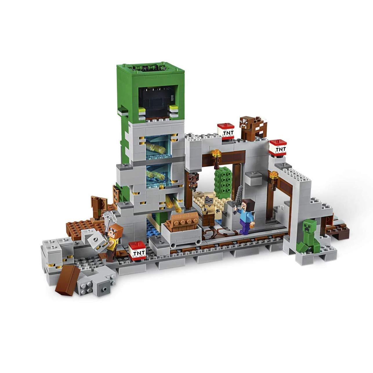 LEGO Minecraft The Creeper Mine 21155 Building Kit – 834 Pieces