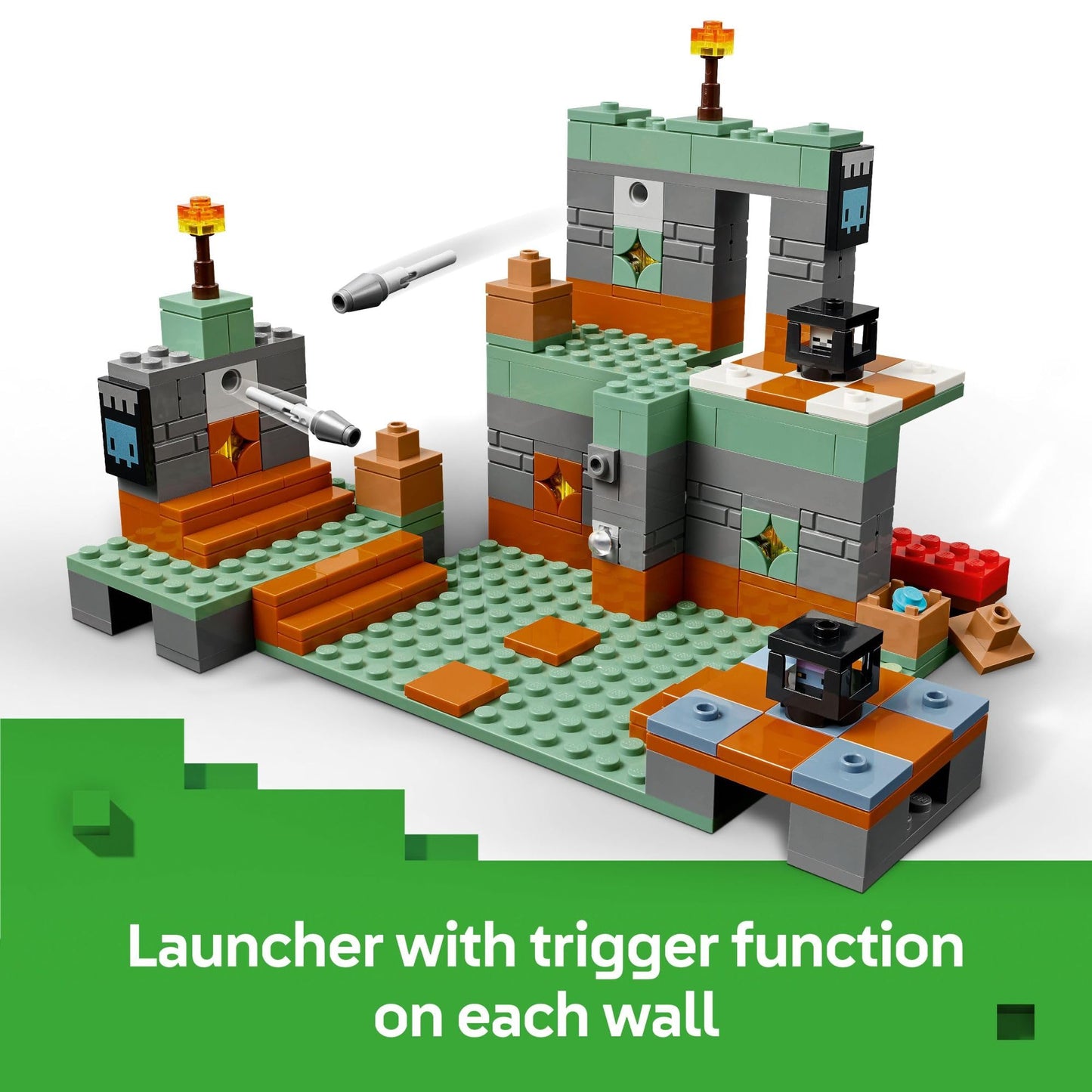 LEGO Minecraft The Trial Chamber 21271 – 322-Piece Building Toy