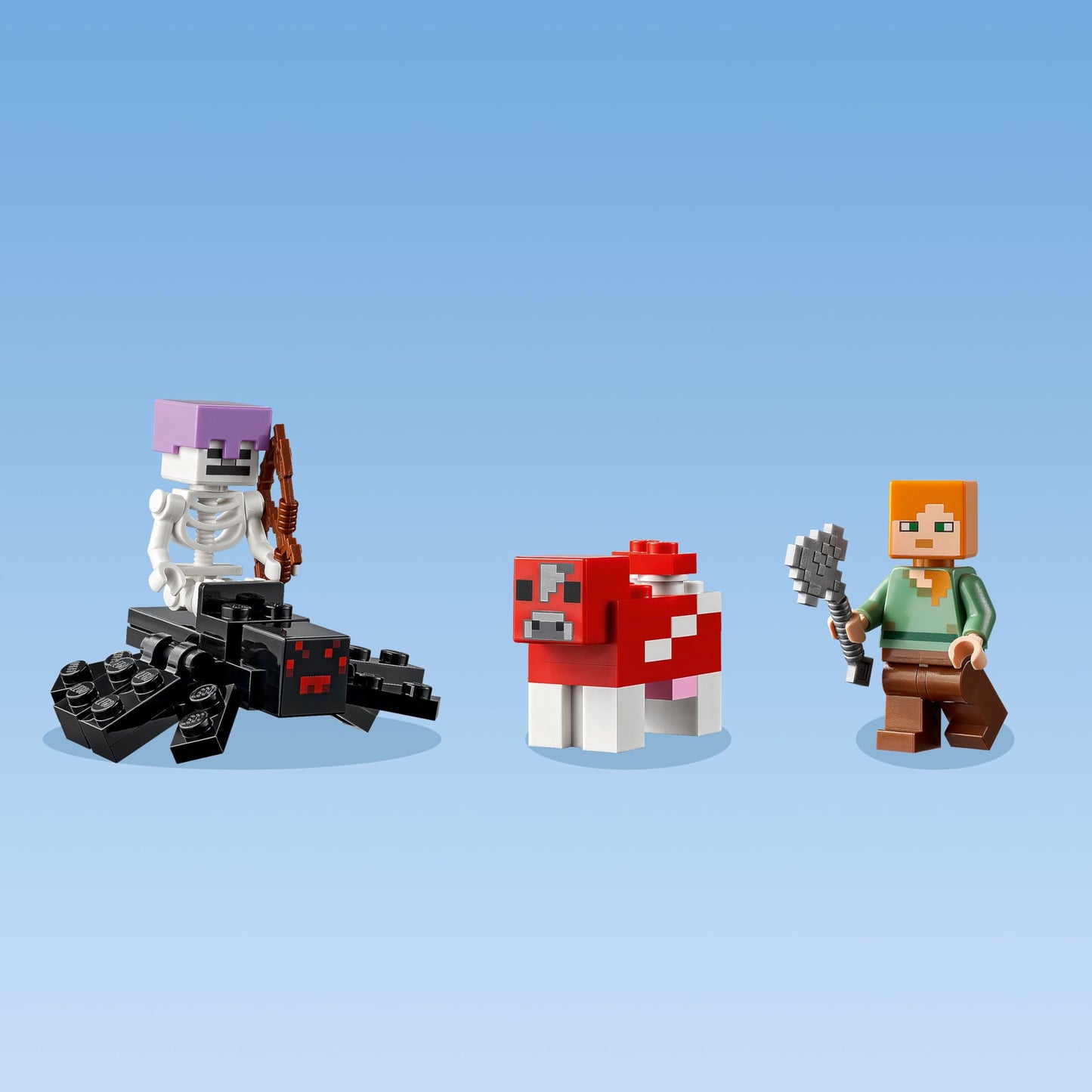 LEGO Minecraft The Mushroom House 21179 – Creative Building Toy for Kids 8+