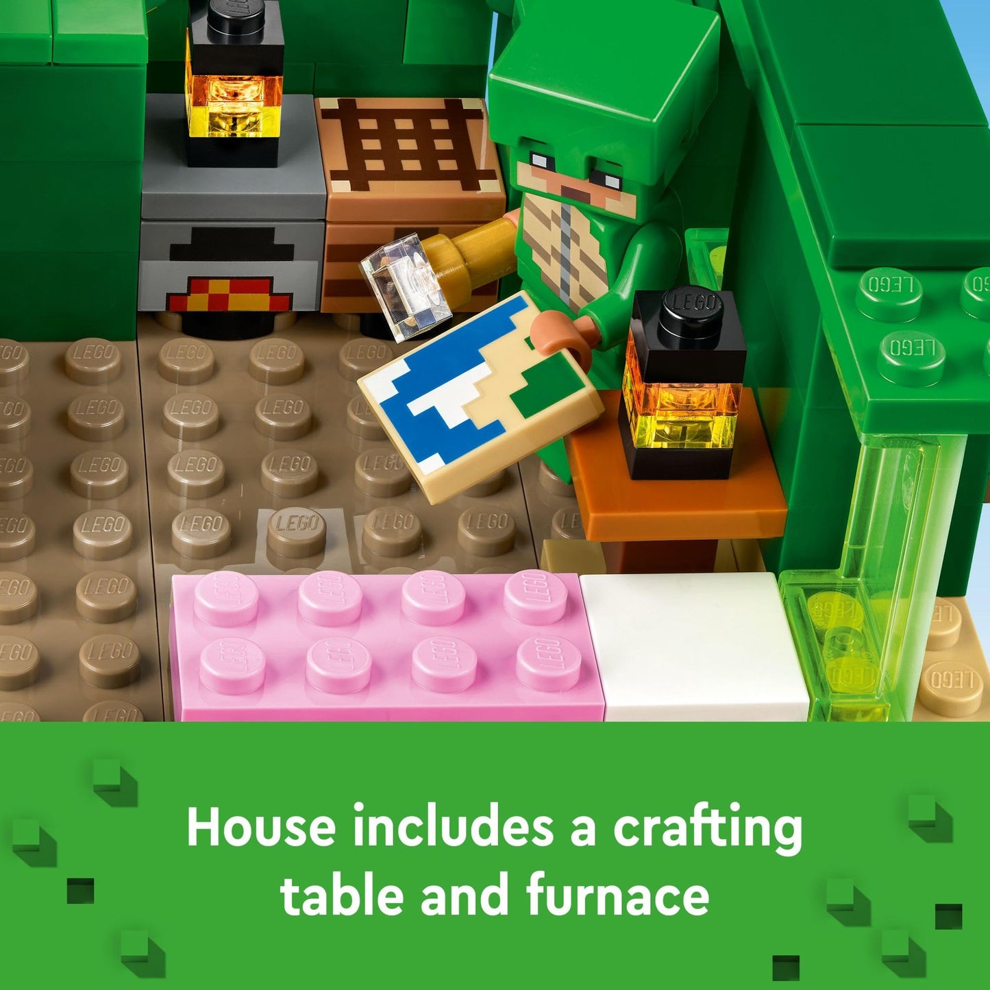 LEGO Minecraft Turtle Beach House 21254 – Creative Build & Play