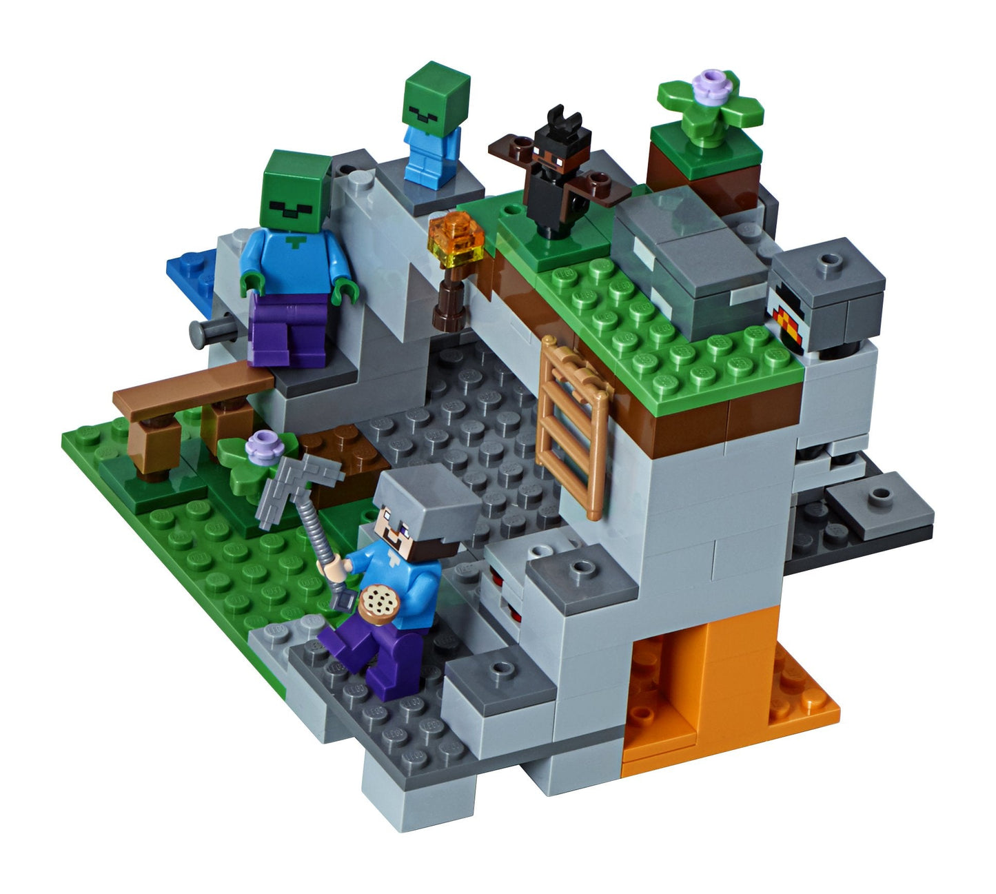 LEGO Minecraft The Zombie Cave 21141 Building Kit – 241 Pieces