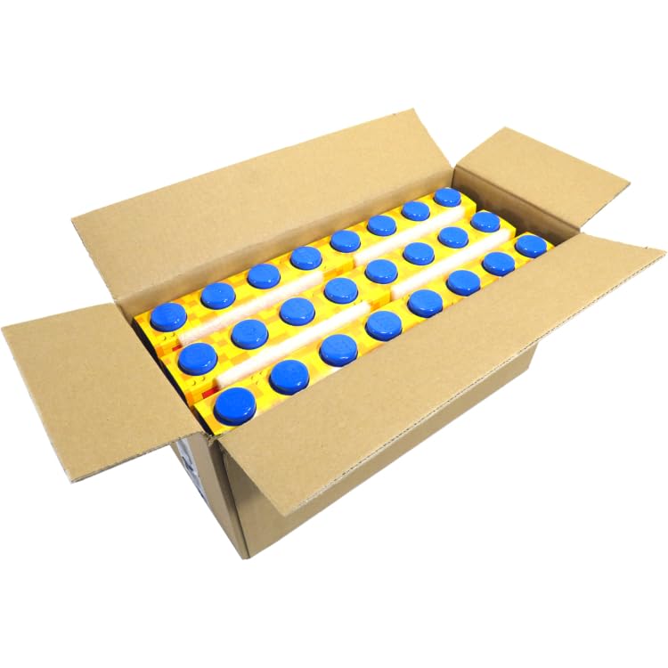 LEGO Minifigure Display Case 16 (3-Pack) – Bright Blue Storage & Display