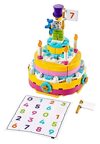 LEGO 40382 Birthday Cake Set – 141-Piece Build with Minifigure