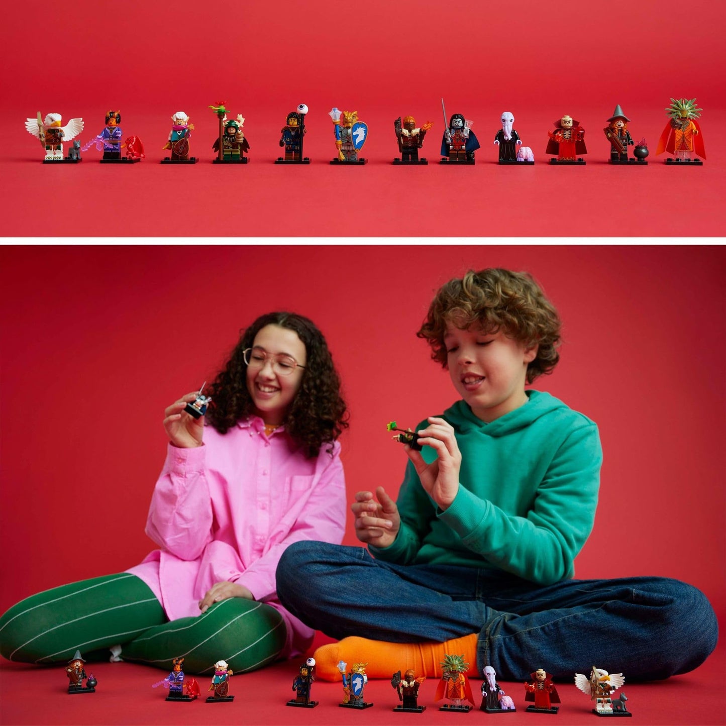 LEGO Minifigures Dungeons & Dragons 6 Pack (66765) – Collectible Figures for Kids & Adults