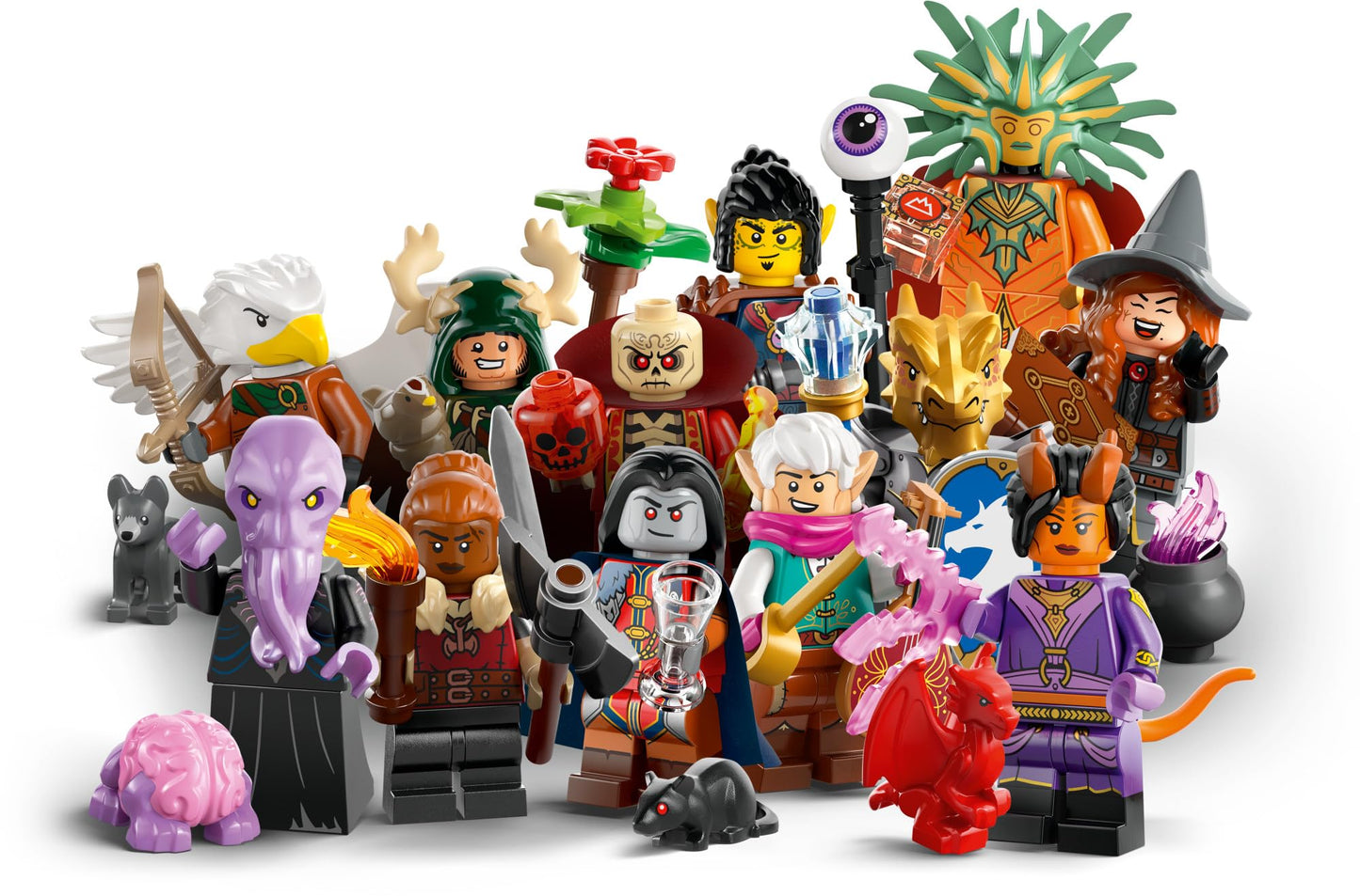 LEGO Minifigures Dungeons & Dragons 6 Pack (66765) – Collectible Figures for Kids & Adults