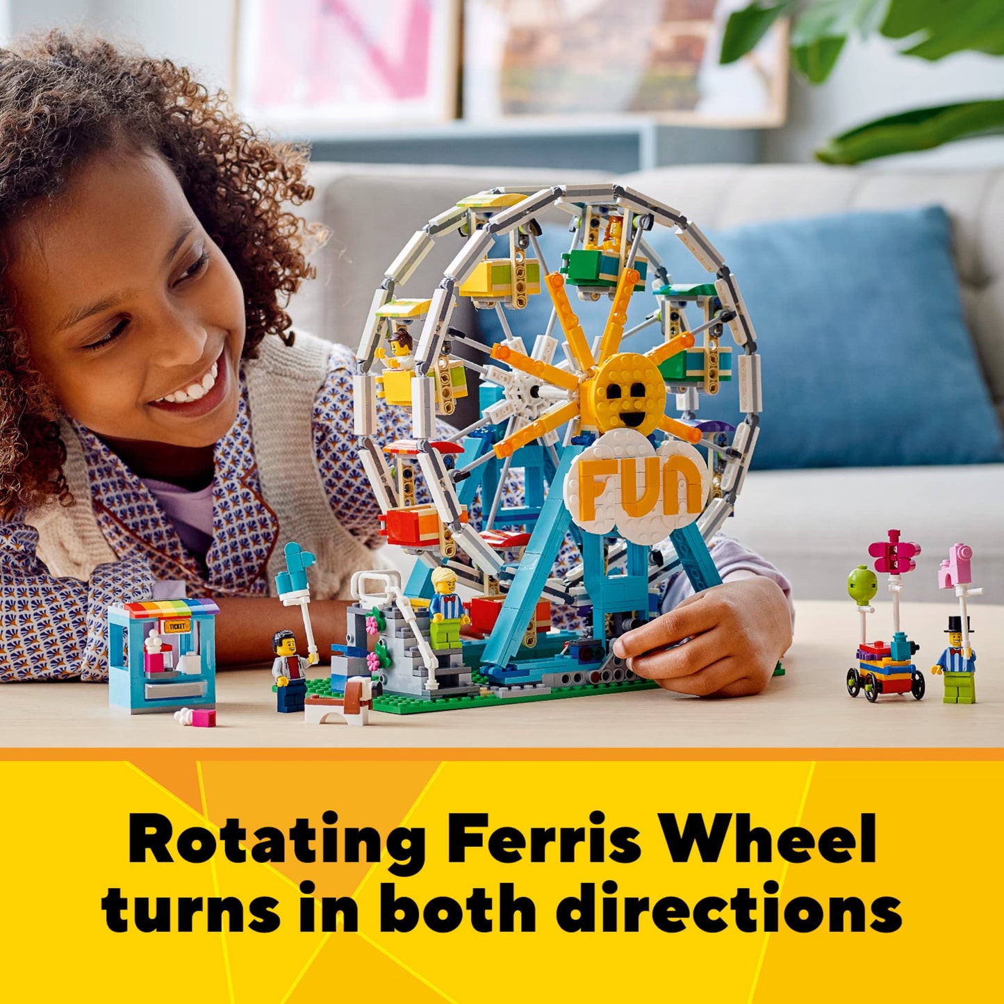 LEGO Creator 3in1 Ferris Wheel 31119 – 3 In 1 Amusement Park Builds