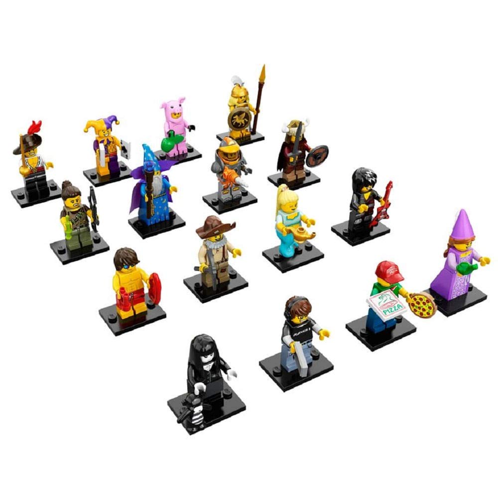 LEGO Minifigures Series 12 71007 – Collectible Figures with Accessories & Display Plates