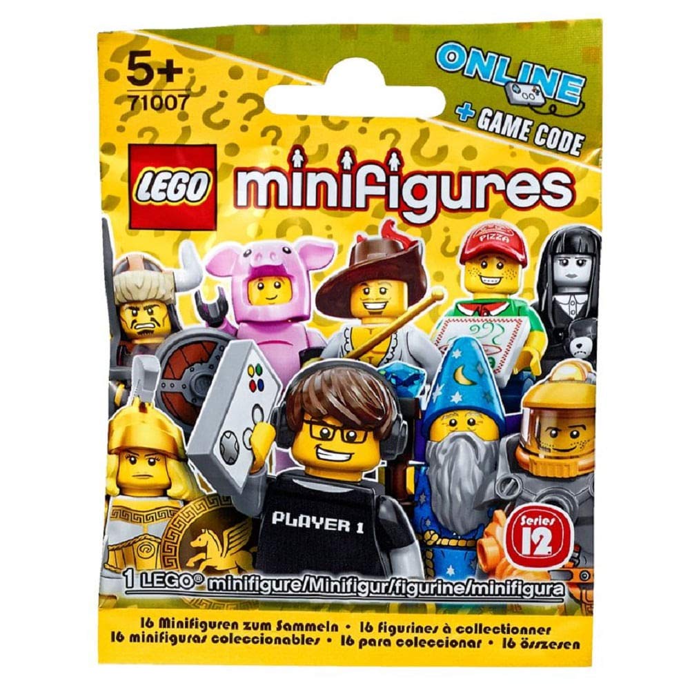LEGO Minifigures Series 12 71007 – Collectible Figures with Accessories & Display Plates