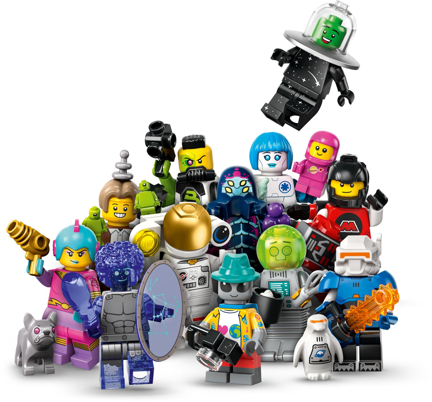 LEGO Minifigures Series 26 Space 71046 – Collectible Space Figures for Creative Play