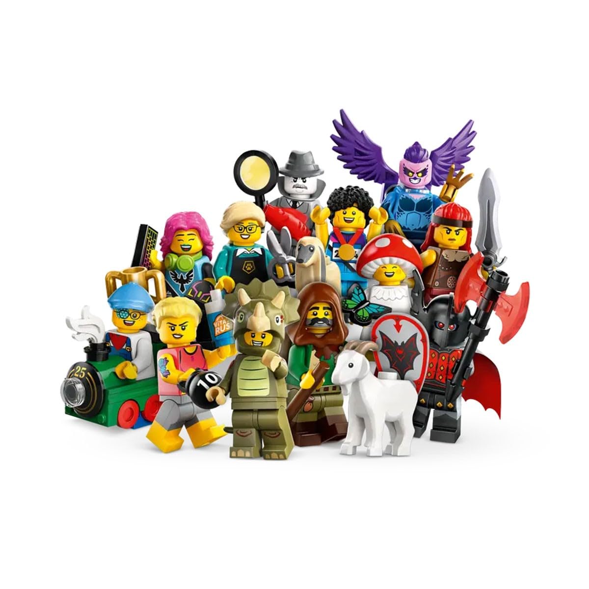 LEGO Minifigures Series 25 (71045) – Mystery Blind Box Collectible Figures for Kids 5+