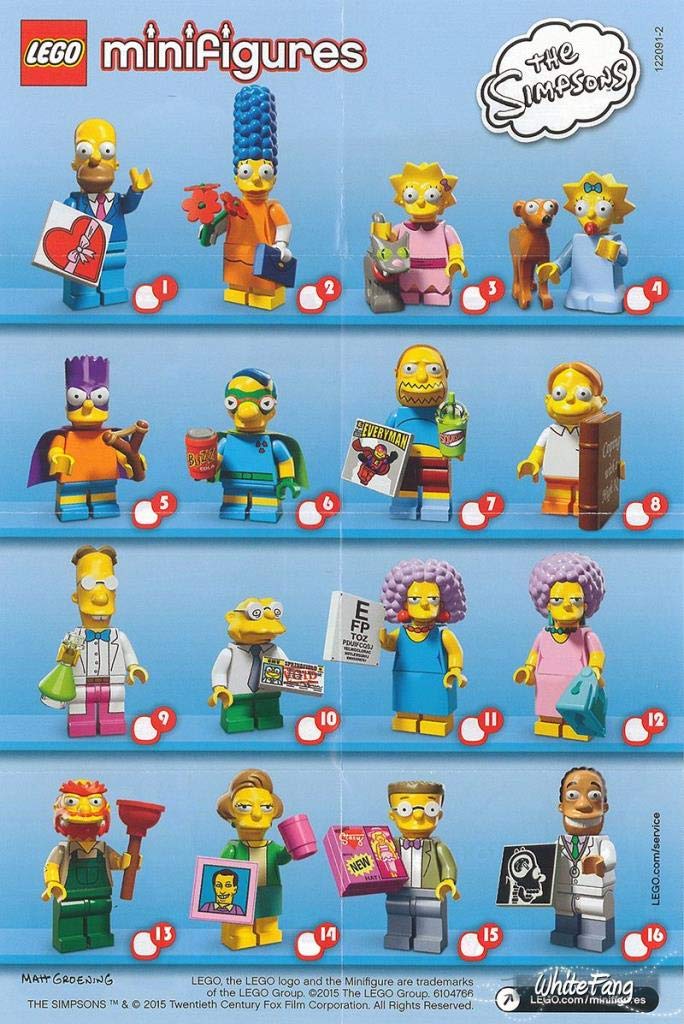 LEGO Minifigures The Simpsons Series 71009 – Mystery Bags & Collectible Figures