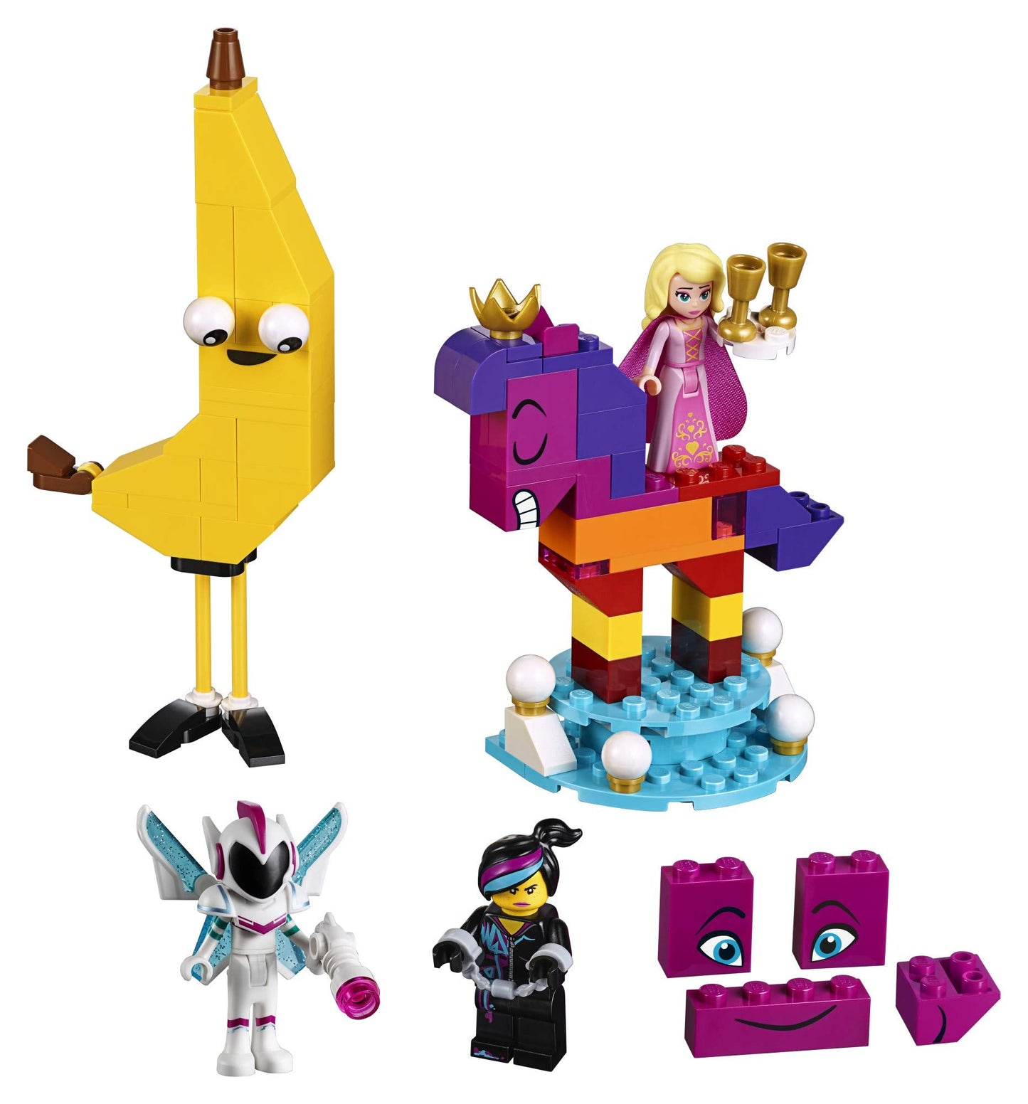 LEGO The LEGO Movie 2 Queen Watevra Wa'Nabi 70824 Build and Play Kit – 115 Pieces