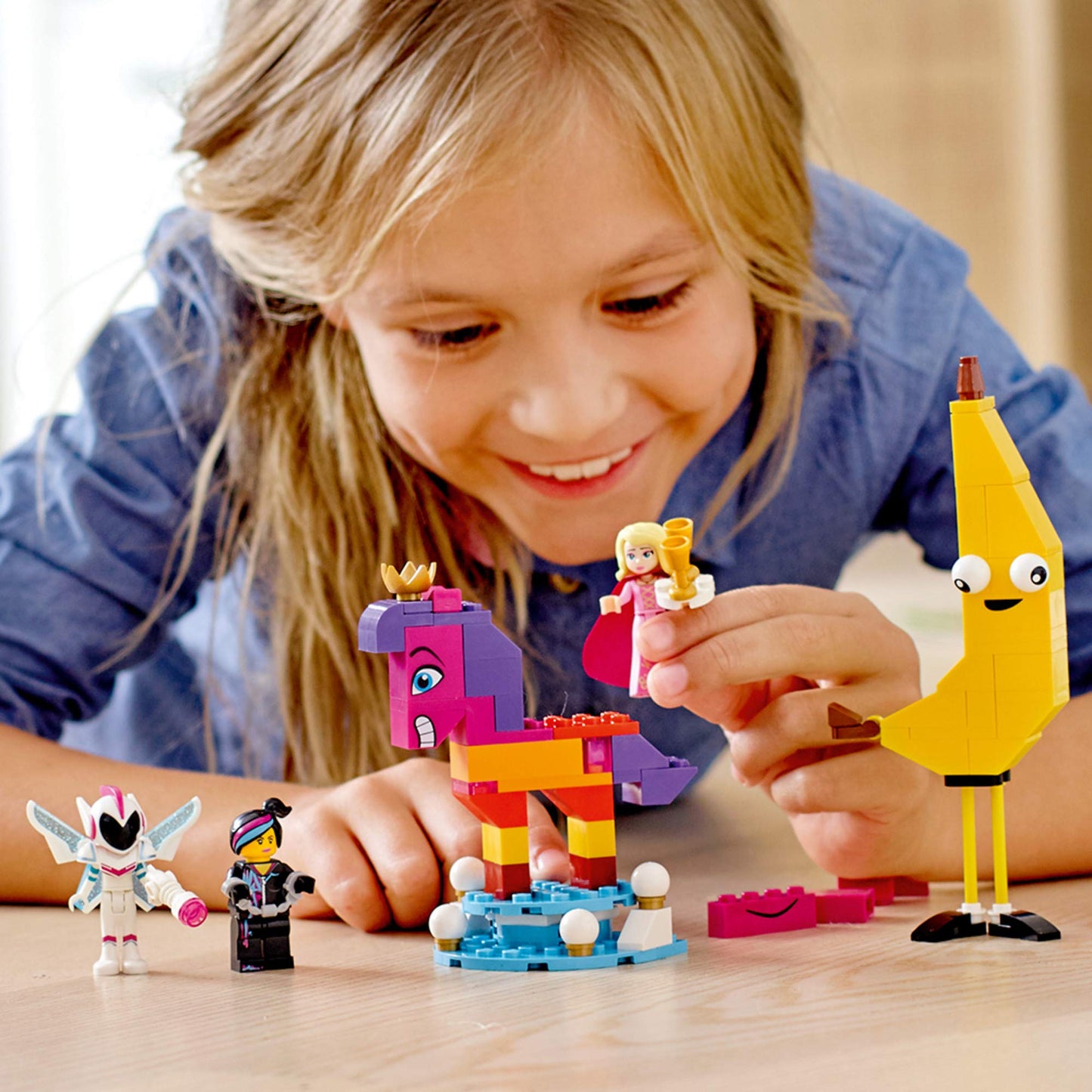 LEGO The LEGO Movie 2 Queen Watevra Wa'Nabi 70824 Build and Play Kit – 115 Pieces
