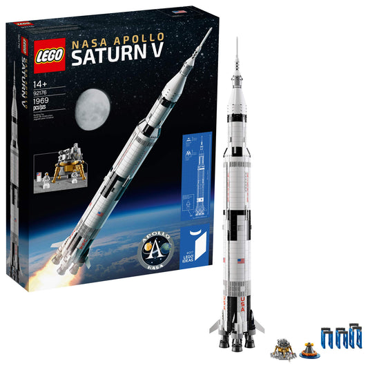 LEGO Ideas NASA Apollo Saturn V 92176 — 1969-Piece Space Model Rocket