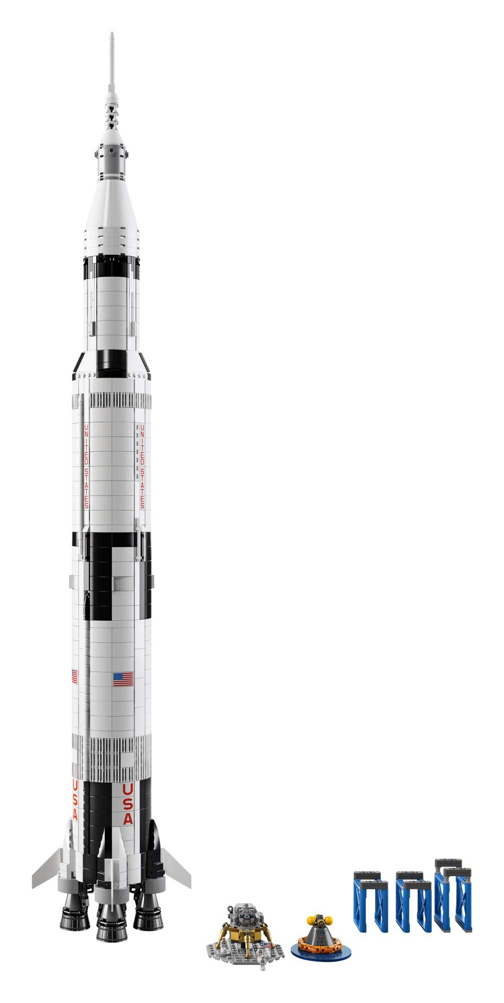 LEGO Ideas NASA Apollo Saturn V 92176 — 1969-Piece Space Model Rocket