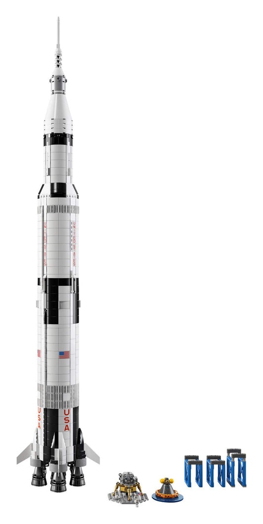 LEGO Ideas NASA Apollo Saturn V 92176 — 1969-Piece Space Model Rocket