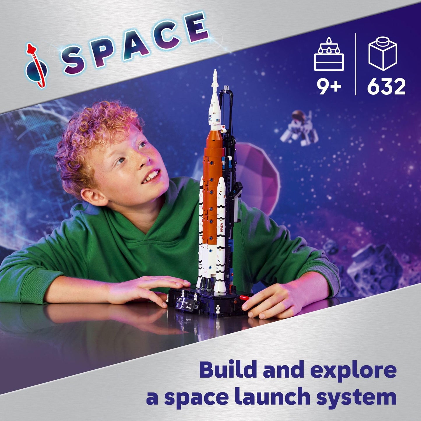 LEGO Technic NASA Artemis Space Launch System Rocket 42221 – STEM Space Toy