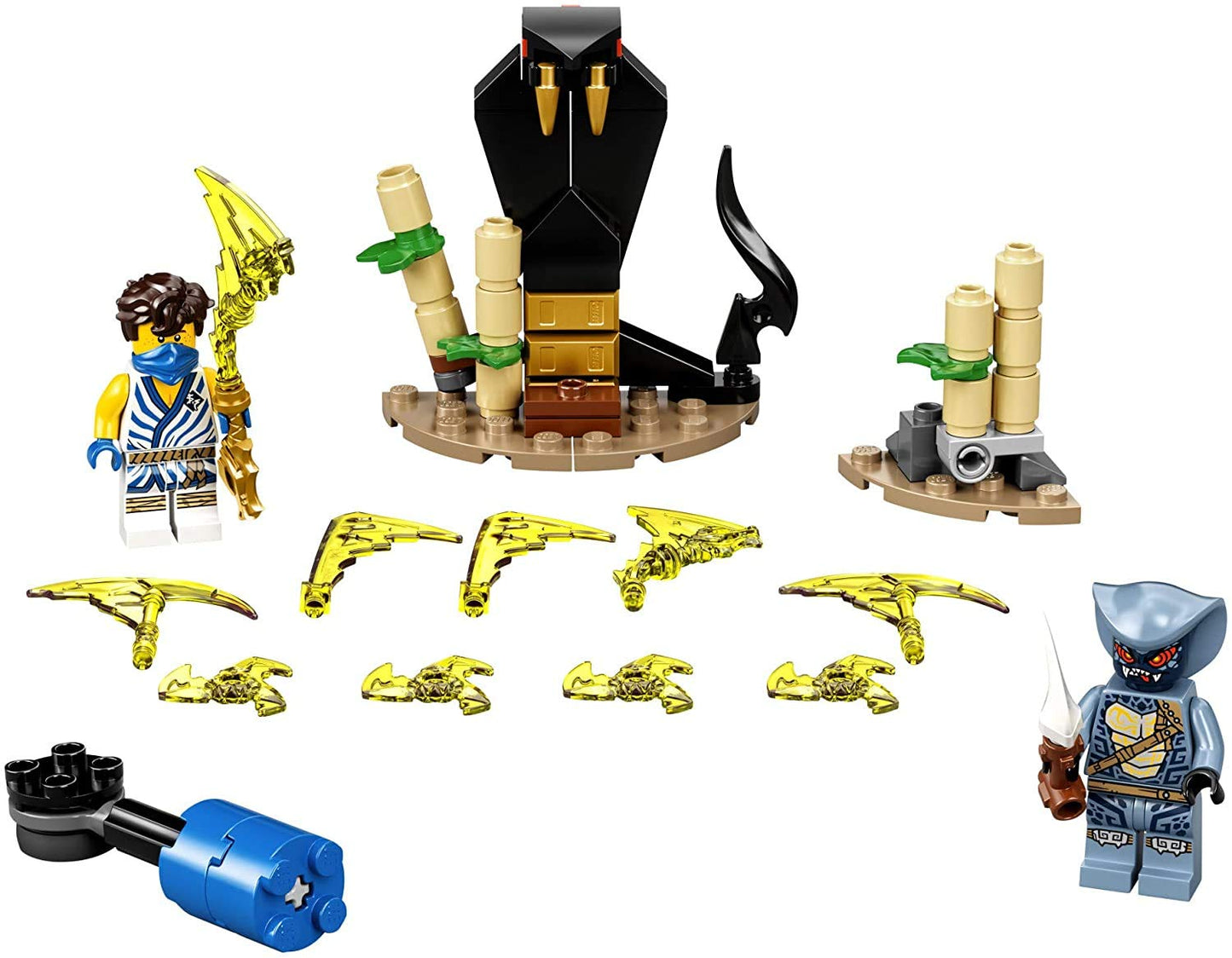 LEGO NINJAGO 71732 Jay vs Serpentine Epic Battle Set – 69 Pieces