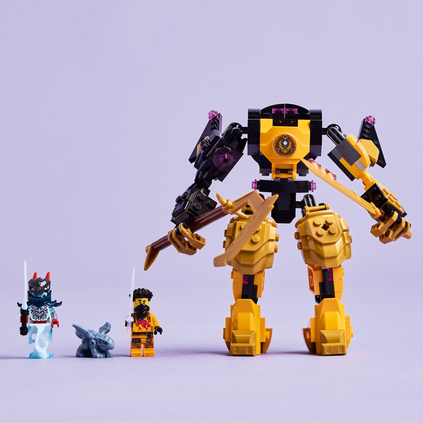 LEGO NINJAGO Arin's Spinjitzu Battle Mech (71839) – Ninja Building Set for Kids 7+