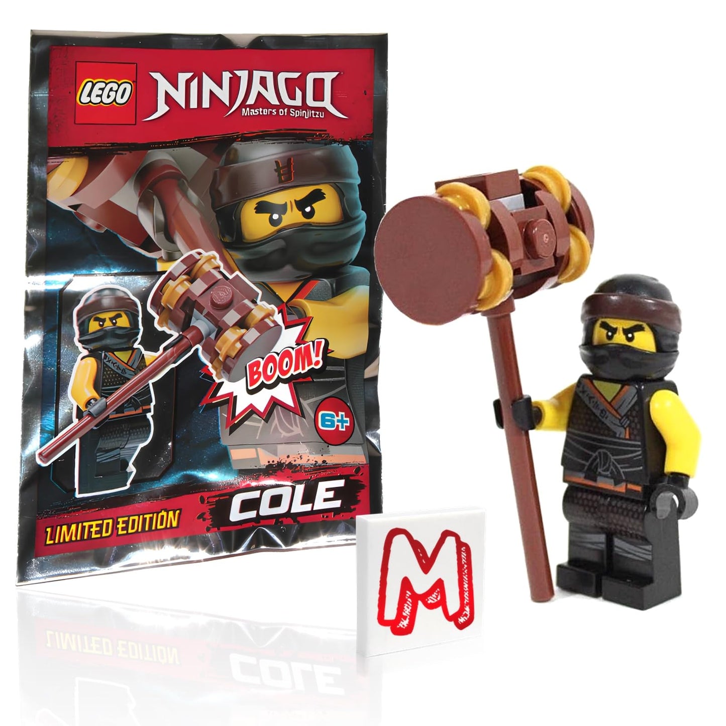 LEGO Ninjago Cole MiniFigure Foil Pack – Boom Hammer (Sons of Garmadon) | Limited Edition