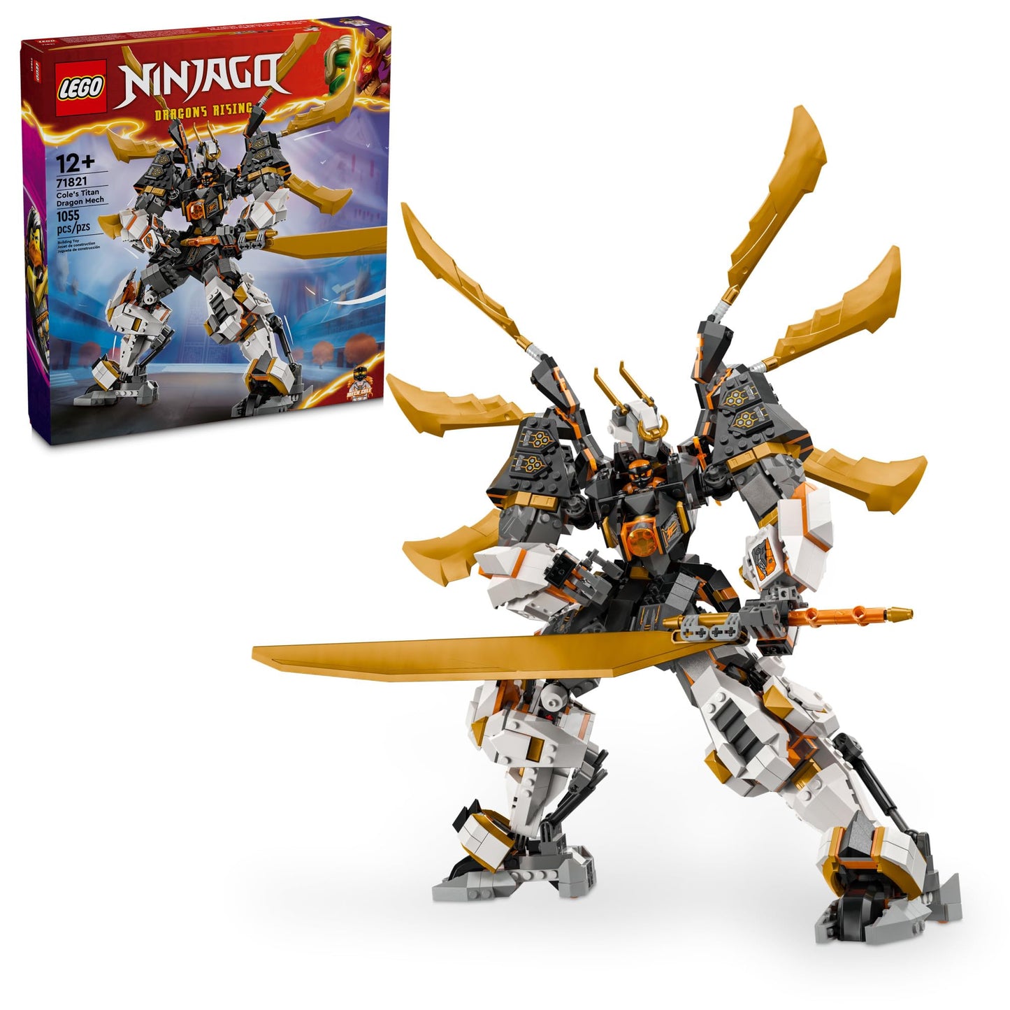 LEGO NINJAGO Cole’s Titan Dragon Mech 71821 – Giant Battle Mech